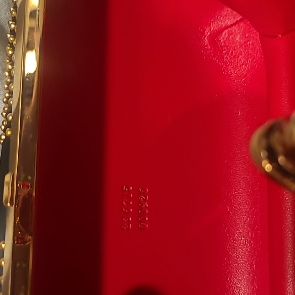 Alexander McQueen Skull Embellished Studded Union Jack Box Clutch - Picture 4 of 4